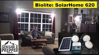 SHTF Solar Power Lighting! Biolite Solar home 620+ Review
