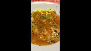 Saffron Sauce for Fish. shorts-