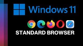 Windows 11 Standard Browser zu Firefox wechseln von Microsoft Edge