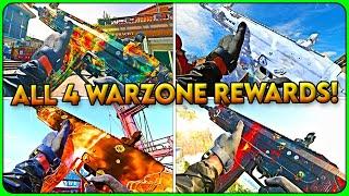 How To Unlock All 4 Warzone Camo Rewards Fast! Warzone Season 6