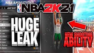 2K GAMEPLAY DEVS & AGENT 00 LEAK NBA 2K21 NEW SHOOTING ABILITY & GAMEPLAY 4 PARK , MYCAREER & PRO-AM