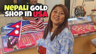 Nepali gold shop, kapada shop in America 