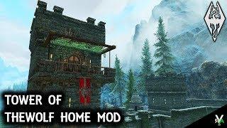 TOWER OF THE WOLF: Player Home Mod- Xbox Modded Skyrim Mod Showcase