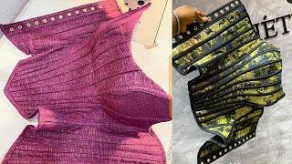 How to Cut and Sew an Overbust Corset with a Trendy Neckline and Snatching Waist Technique | Corset