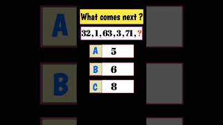 IQ Test  | which number comes next | #shorts