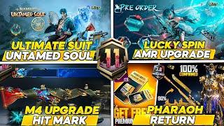 ULTIMATE SET l M4 UPGRADE l PHARAOH RETURN IN PUBG MOBILE UPDATE 3.6