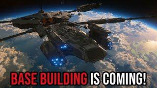 Star Citizen Answer BIG QUESTIONS On CRAFTING and BASE BUILDING!