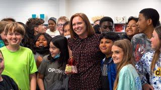 We Went School to School to Surprise the 2022 Teacher of the Year Winners!