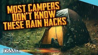 How to Tent in the Rain, But Stay DRY