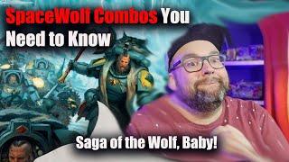 Warhammer 40k 10th Edition Space Wolf Unit Combos!