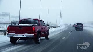 03-06-2025 Rapid City, SD - Wrecks Slide-Offs Snowy Driving Make for Dangerous Commute