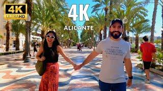 Alicante, España | Walking Tour 4k