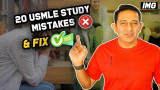 20 USMLE Study Mistakes I Made & How You Can Avoid Them