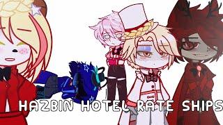 Hazbin Hotel rate ships ‼️ // Gacha meme // Funny// Part 1