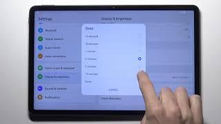 How to Set Up Screen Timeout on HUAWEI MatePad 11 – Change Screen Timeout time