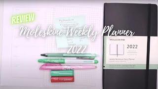 Planner Review | Moleskine Weekly Planner 2022 | My Moleskine Templates