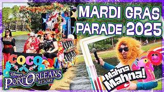 Disney’s Port Orleans Mardi Gras Pargo Parade 2025