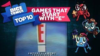 Top 10 Games that Start with "E"