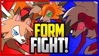 Lycanroc: Dusk vs Midday vs Midnight | Pokémon Form Fight