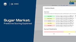 Sugar Market: Predictive Scoring Explained