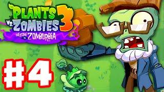 Plants vs. Zombies 3: Welcome to Zomburbia - Gameplay Walkthrough Part 4 - Cabbage Pult!