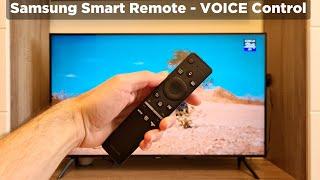 Samsung Smart Remote - Voice Control Functions REVIEW