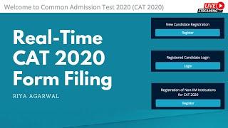 CAT Form 2020 | LIVE Form Filing | Riya Agarwal