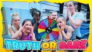 Truth Or Dare Mystery Wheel Gymnastics Challenge| Rachel Marie