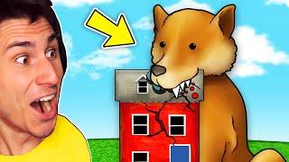 Giant Dog EATS MY HOUSE! | Tasty Planet