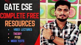 GATE CSE FREE RESOURCES |Lectures |Pyqs |Theory #gate2025 #gate #gatecse #psu #mtech #iit  #iisc