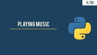 Python GUI with Tkinter - Playing music using Pygame - 5/30