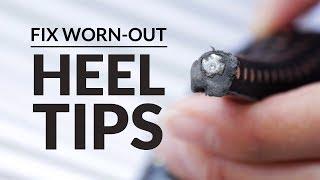 How to Instantly Repair High Heel Tips - Shoe Repair Kit