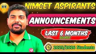 NIMCET 2025 New Batch Announcement with Offers - 6 Month Preparation for NIMCET and CUET