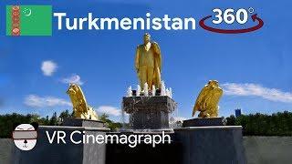  360° Cinemagraphs: Niyazov Statue | Ashgabat, Turkmenistan 