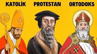 Hristiyanlık Neden Mezheplere Bölündü? (Katolik /Ortodoks /Protestan /Anglikan) - Dinler Tarihi