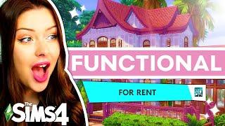 FINALLY Building Functional Apartments in The Sims 4 For Rent