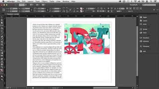 InDesign tutorial - Create a layout with text and graphics