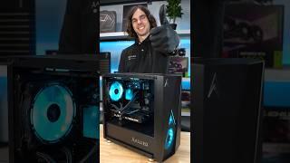 FASTEST Gaming PC Build EVER  Ryzen 7 5700X + RTX 4060 TI  Black Edition  #pcbuild #gamingsetup