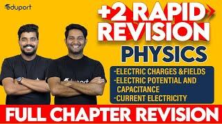 Plus Two Public Exam Physics Chapters 1, 2, 3 | Rapid Revision | Eduport Plus Two