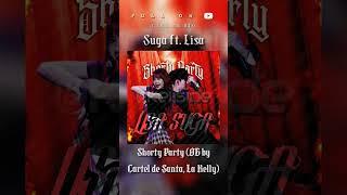 Suga from BTS and Lisa from Blackpink sings Shorty Party, by Cartel de Santa and La Kelly [AI COVER]