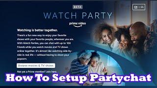 How to Set Up Amazon Prime Watch Party