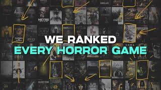 The Ultimate Horror Game Tier List (w/ Sam)