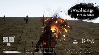 Spell Attack | The Battle of Embers - UE4 - Swordsmage Fire