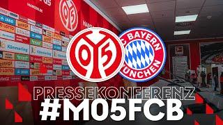 Die PK vor dem Spiel gegen München | #M05FCB | #05ertv | Saison 2024/25