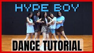 NEW JEANS - HYPE BOY Dance Practice Mirrored Tutorial (SLOWED)