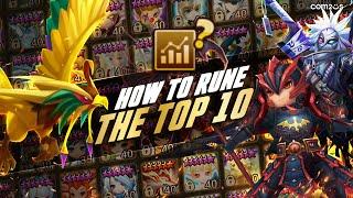 How to Rune the Top 10 Nat 5s Chosen by New Players!