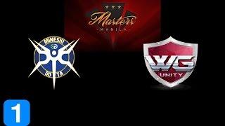 Mineski vs WG.Unity Game 1  Masters Manila 2017 Highlights Dota 2