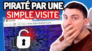 SE FAIRE PIRATER par une SIMPLE VISITE d'un SITE WEB