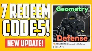 Geometry Defense CODES 2024 - EVERY WORKING CODES | ALL ROBLOX CODES [ASSASSIN]