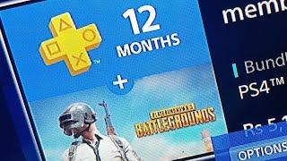 PUBG PS4 DEAL !! Jan 2019 | Pubg + PS Plus (12 months) (EU)